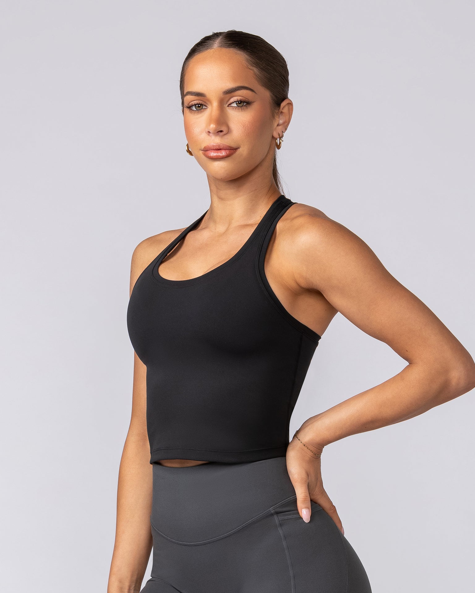 Practice Tank - Black-Singlets & Tanks-XXS-062509BLK-XXS-MNAPPRL42882-2-Muscle Nation