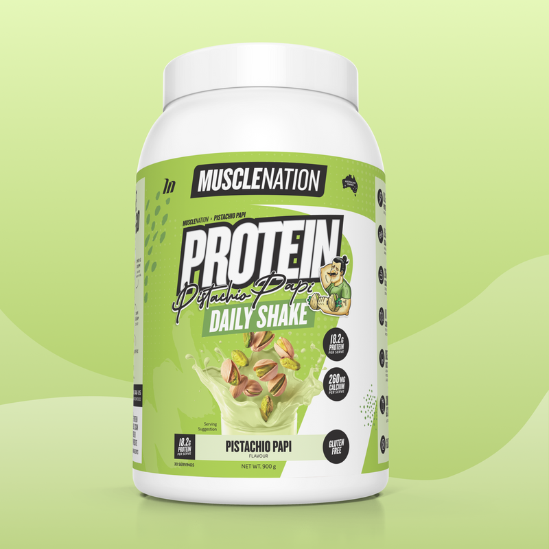 DAILY SHAKE - Pistachio Papi - 900g-Whey Protein Powders-MNSUPPS0424-9359054002067-1-Muscle Nation