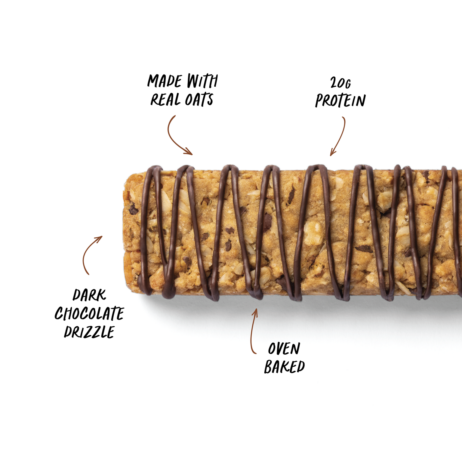PROTEIN Oat Bake - Choc Chip - Box of 12-Protein Bars-MNSUPPS0395-19359054002163-3-Muscle Nation