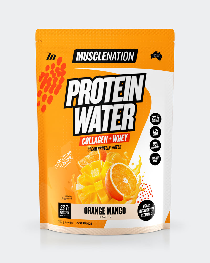 PROTEIN WATER - Orange Mango - 25 serves 750g-Protein Waters-MNSUPPS0332-9359054001305-4-Muscle Nation