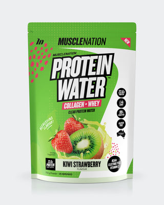 PROTEIN WATER - Kiwi Strawberry - 25 serves 750g-Protein Waters-MNSUPPS0255-9359054001244-1-Muscle Nation