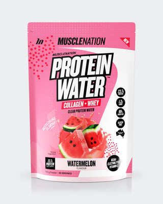 PROTEIN WATER - Watermelon - 25 serves 750g-Protein Waters-MNSUPPS0329-9359054001275-1-Muscle Nation