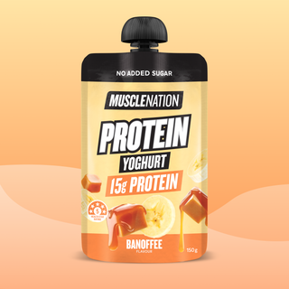 PROTEIN YOGHURT - Banoffee Pouch-Yoghurt-MNSUPPS0490-1-Muscle Nation