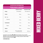 PROTEIN YOGHURT - Mixed Berry Pouch-Yoghurt-MNSUPPS0494-2-Muscle Nation