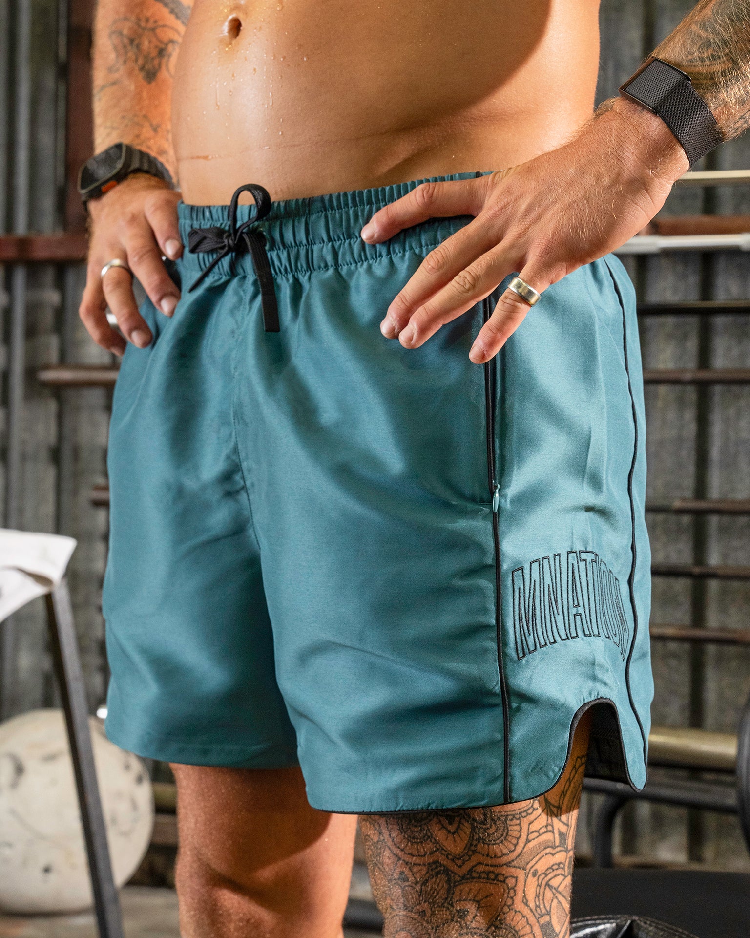 Round House 5" Shorts - Shark-Shorts-S-092527SHRK-S-MNAPPRL44234-1-Muscle Nation