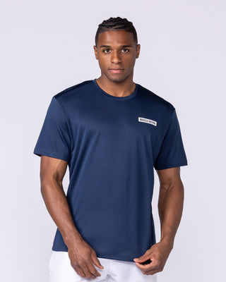 Relaxed Active Tee - Navy-Tops-S-112559NAVY-S-MNAPPRL47062-1-Muscle Nation