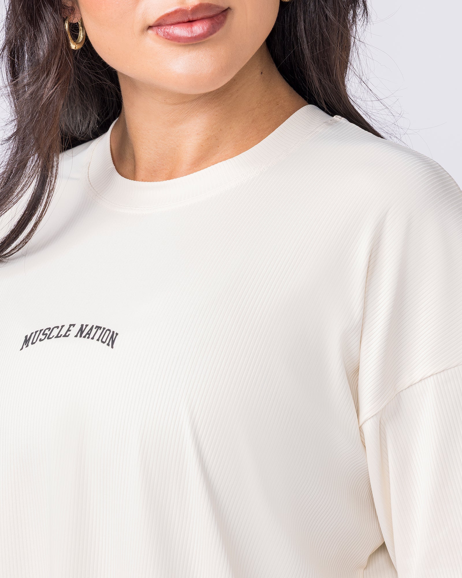 Relaxed Rib Training Tee - Dew-T-Shirts-XXS-022614DEW-XXS-MNAPPRL48605-3-Muscle Nation