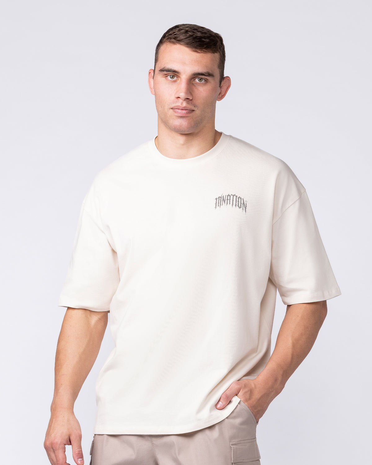 Relic Oversized Tee - Travertine