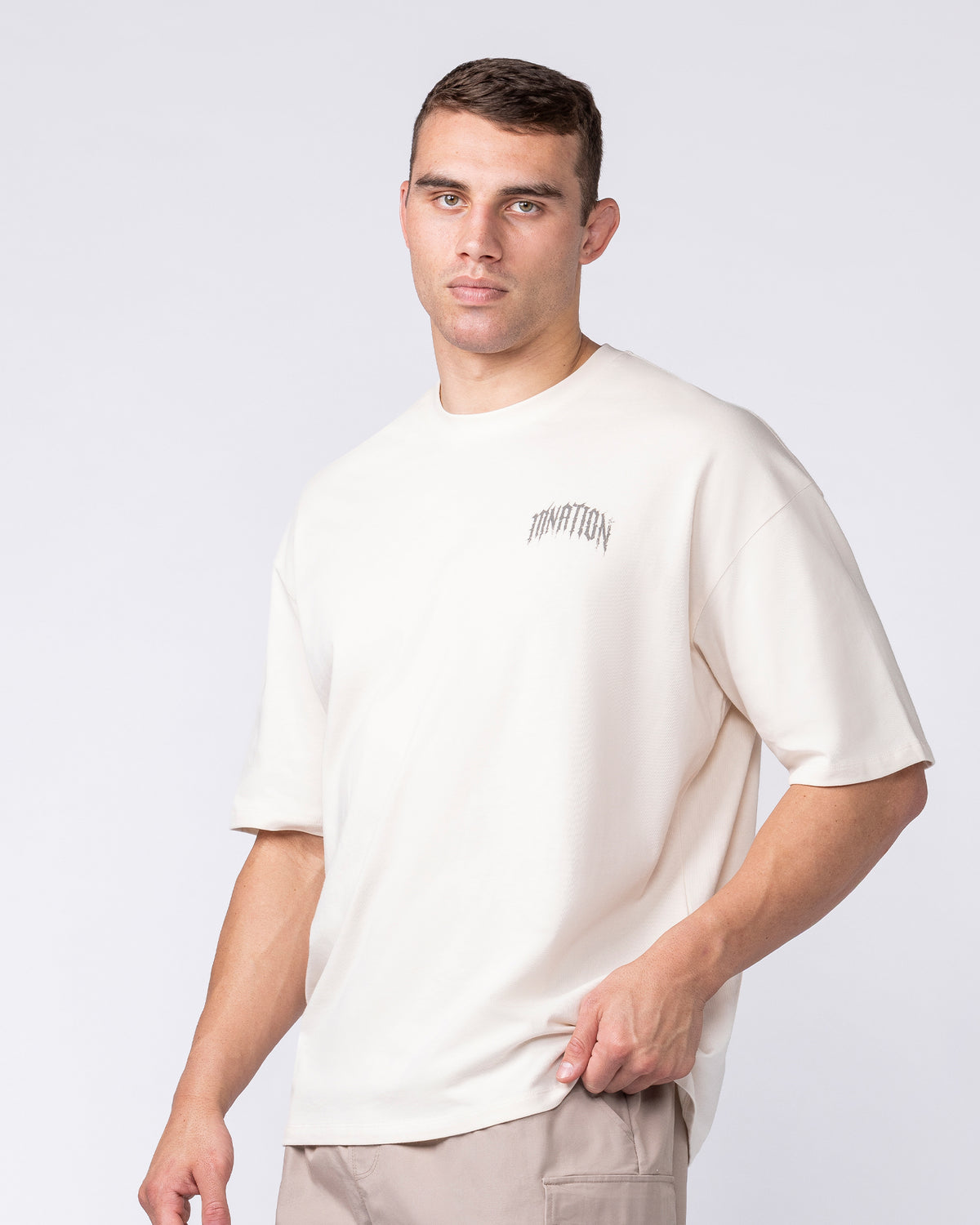 Relic Oversized Tee - Travertine