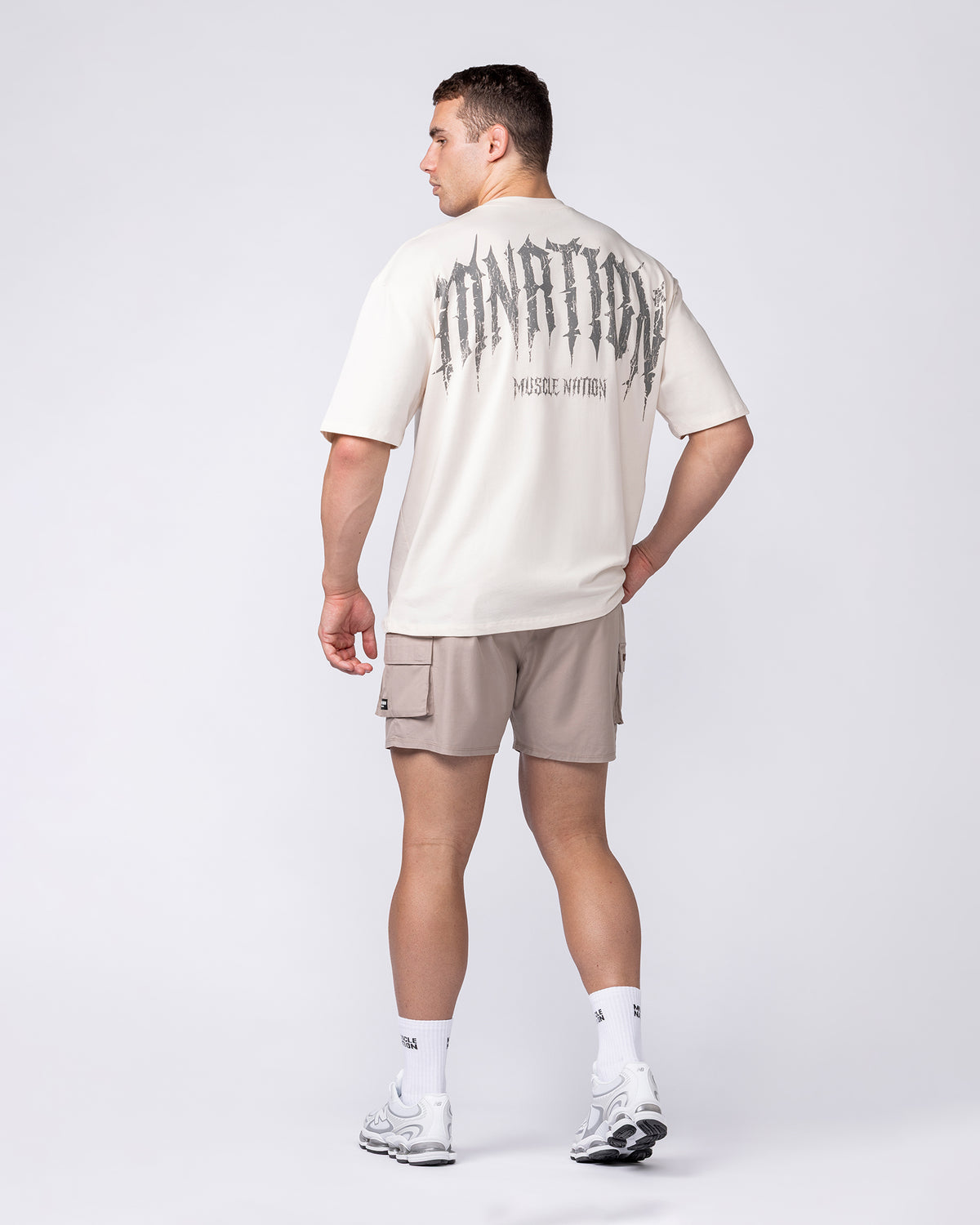 Relic Oversized Tee - Travertine