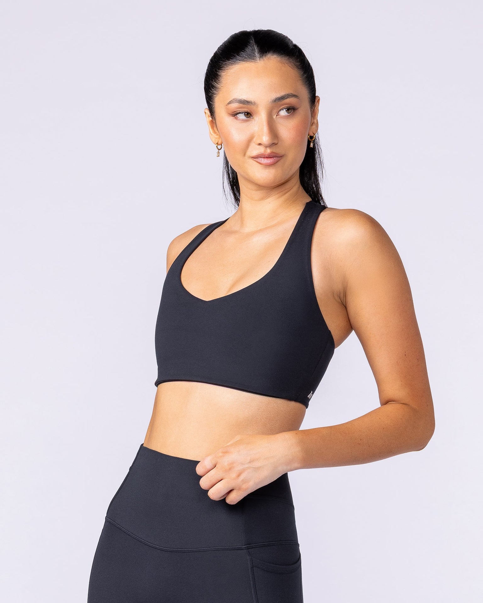 Restore Bra - Black-Sports Bras-XXS-1125101BLK-XXS-MNAPPRL46541-3-Muscle Nation