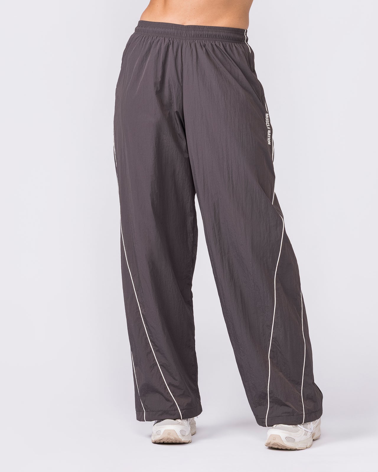 Revival Straight Leg Track Pants - Slate-Tracksuits-XXS-042623SLT-XXS-MNAPPRL50277-4-Muscle Nation