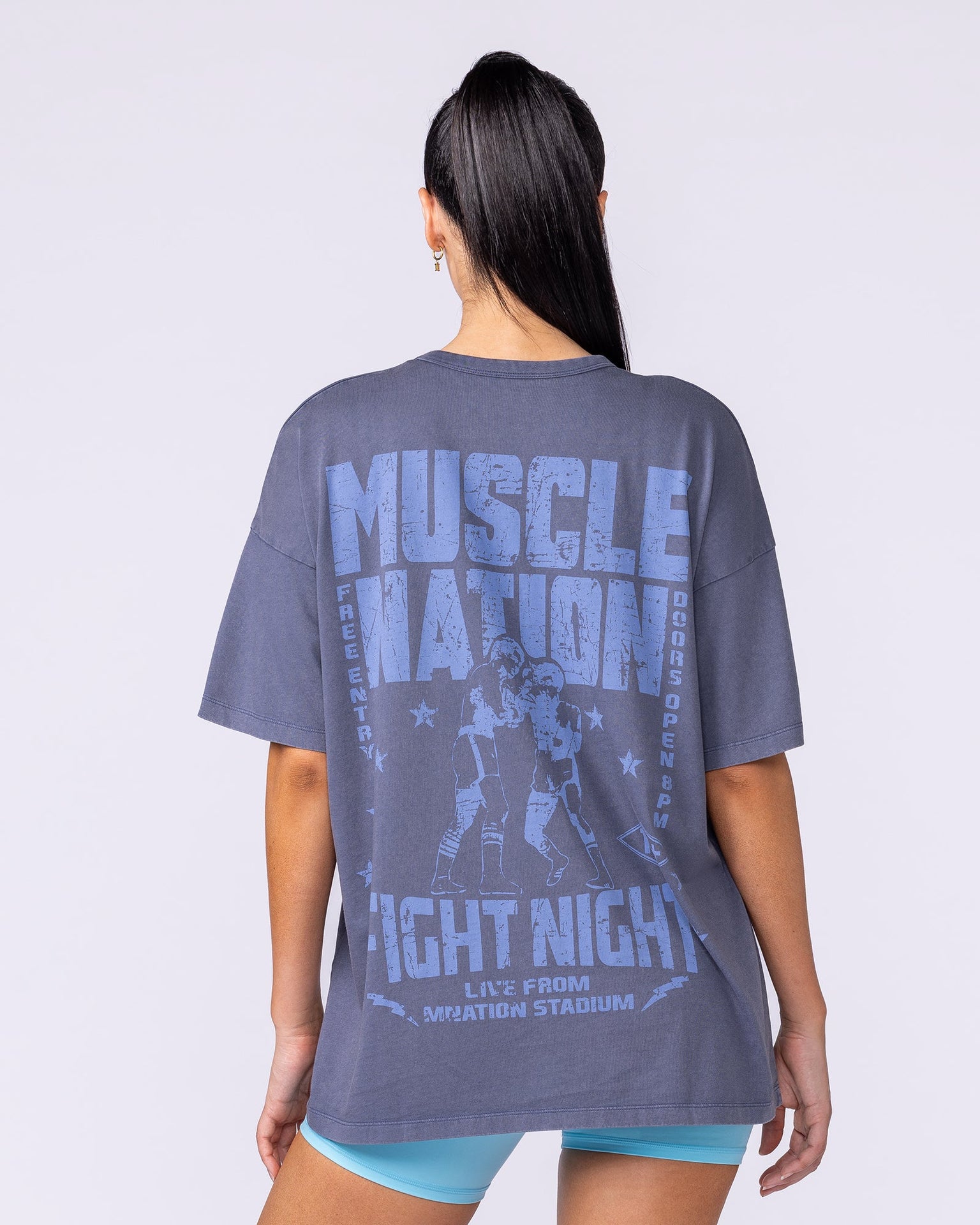 Ringside Oversized Vintage Tee - Washed Atlantis-T-Shirts-XXS-112548WATLS-XXS-MNAPPRL45318-4-Muscle Nation