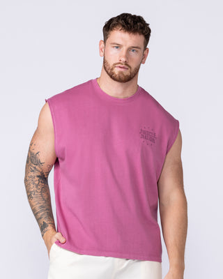Ringside Vintage Boxy Muscle Tank - Washed Wild Rose-Singlets & Tanks-S-1125141WWDRS-S-MNAPPRL47700-2-Muscle Nation