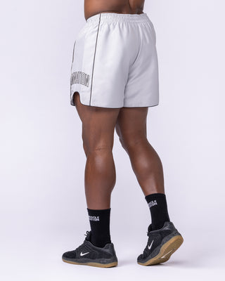 Round House 5" Shorts - Quiet Grey-Shorts-S-1125151QUTGRY-S-MNAPPRL47707-2-Muscle Nation