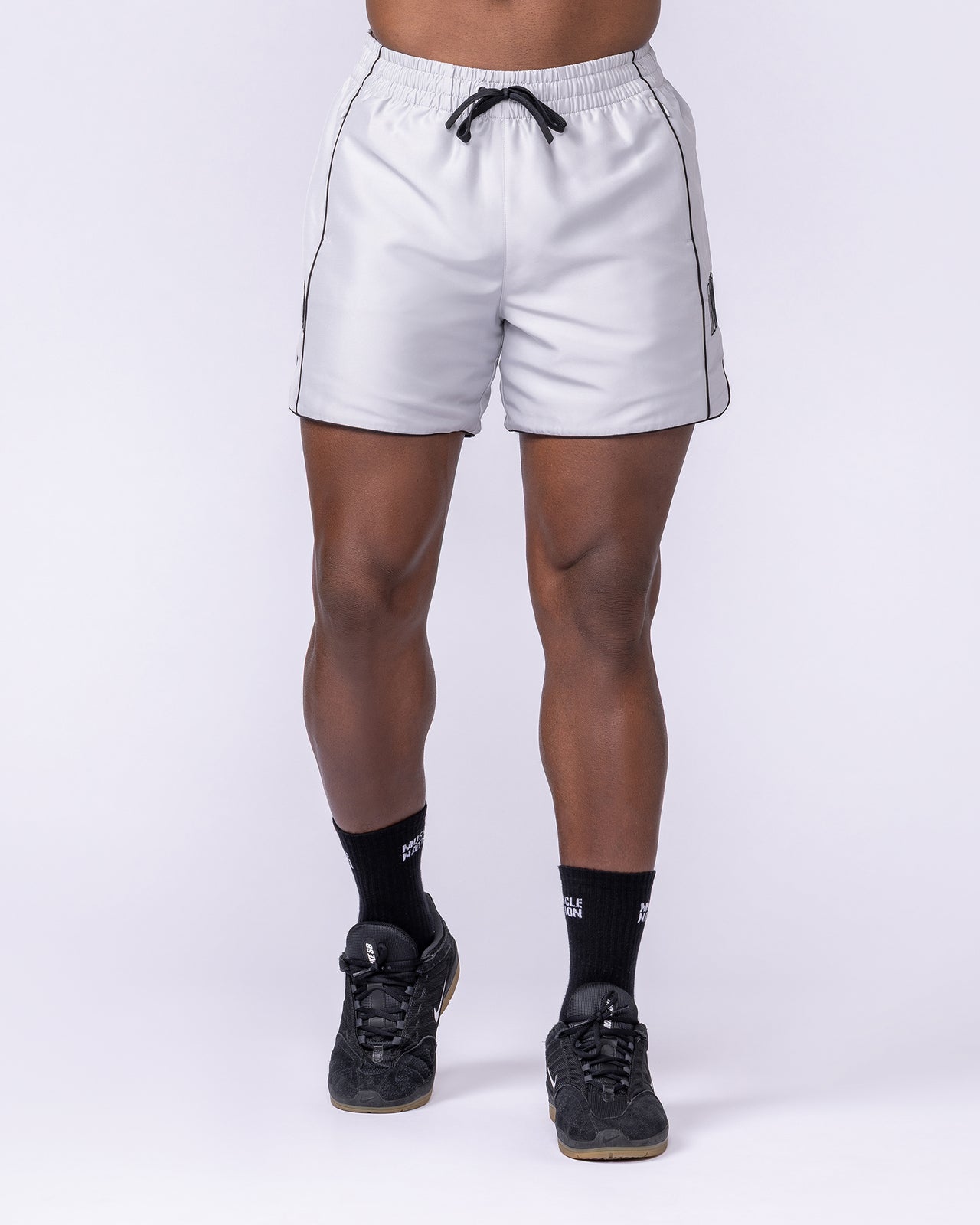 Round House 5" Shorts - Quiet Grey-Shorts-S-1125151QUTGRY-S-MNAPPRL47707-3-Muscle Nation