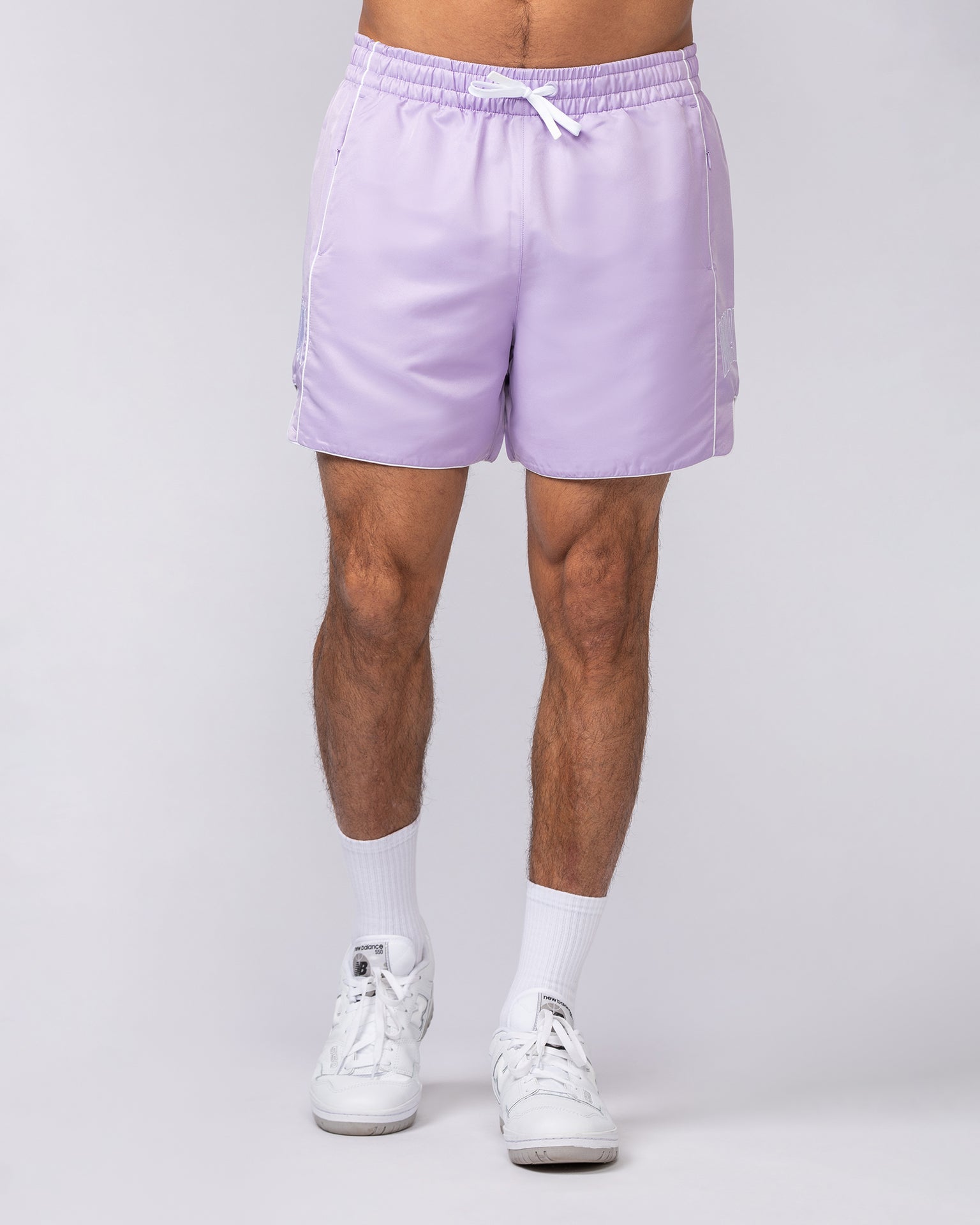 Round House 5" Shorts - Lavender-Shorts-S-062524_1125LAV-S-MNAPPRL47964-3-Muscle Nation