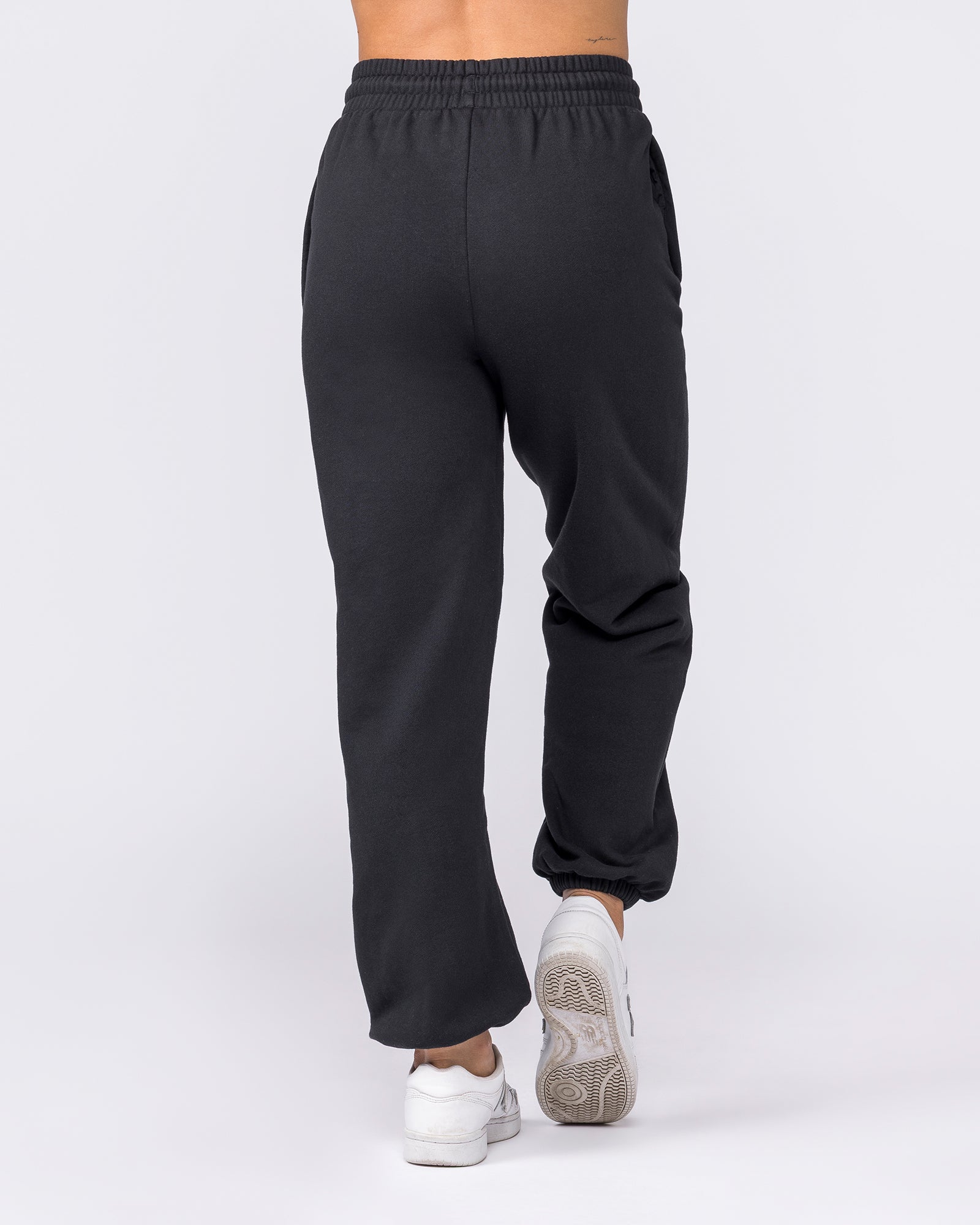 Routine Slouchy Trackies - Black-Bottoms-XXS-032625BLK-XXS-MNAPPRL49287-6-Muscle Nation