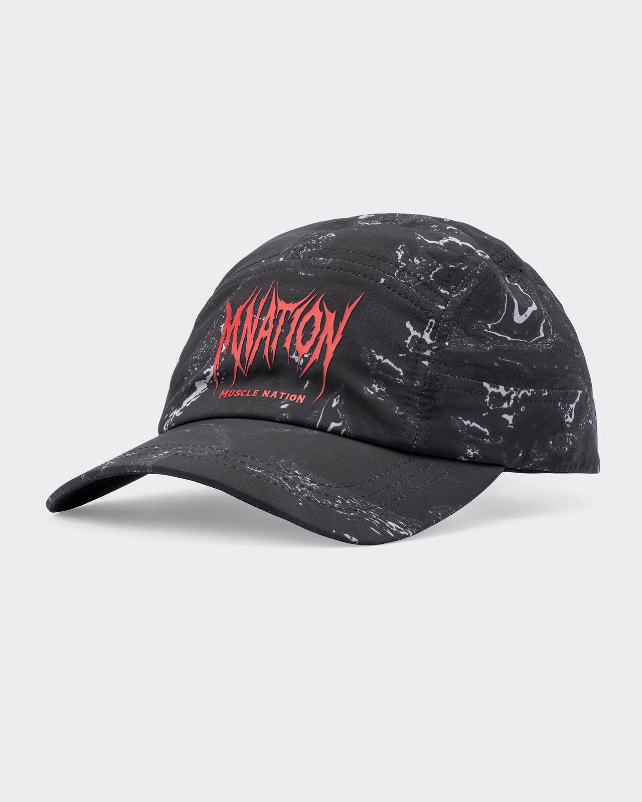 Hell Mile Running Cap - Black Terrain
