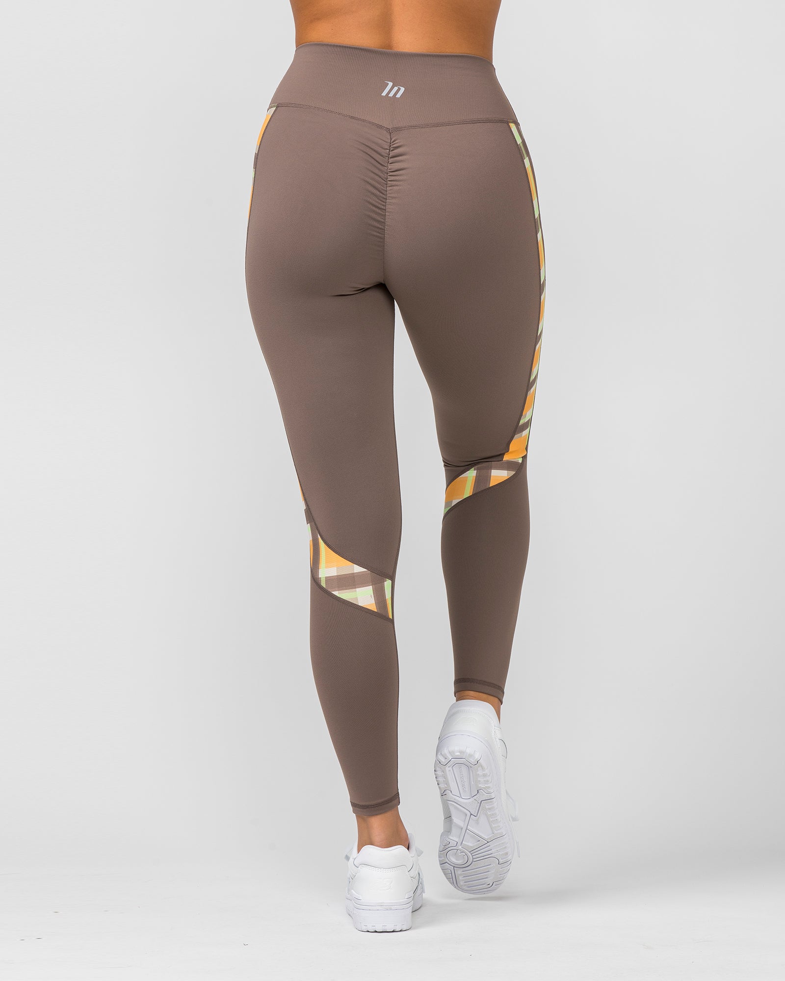 Sunlight Signature Scrunch Ankle Length Leggings - Taupe-Leggings-XXS-012206TAUPE-XXS-MNAPPRL13122-6-Muscle Nation
