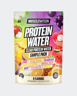 PROTEIN WATER - Sample Pack - 8 Flavours-Protein Waters-MNSUPPS0344-9359054001473-1-Muscle Nation