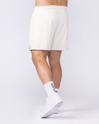 Script Lay Up 4" Shorts - Travertine-Shorts-S-112555TRAV-S-MNAPPRL47104-2-Muscle Nation
