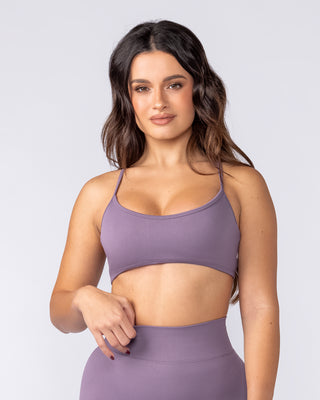 Sculpt Seamless Bralette Dark Thistle - Muscle Nation women's bralette