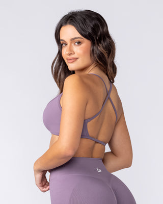 Sculpt Seamless Bralette Dark Thistle - Muscle Nation women's bralette, view 2