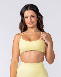 Sculpt Seamless Bralette Limoncello - Muscle Nation women's bralette