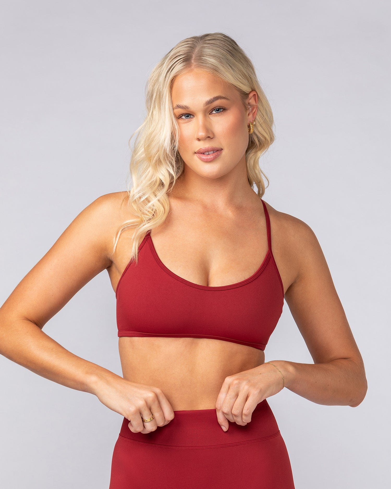 Sculpt Seamless Bralette - Merlot-Bralettes-XS-072506MRLT-XS-MNAPPRL44119-1-Muscle Nation