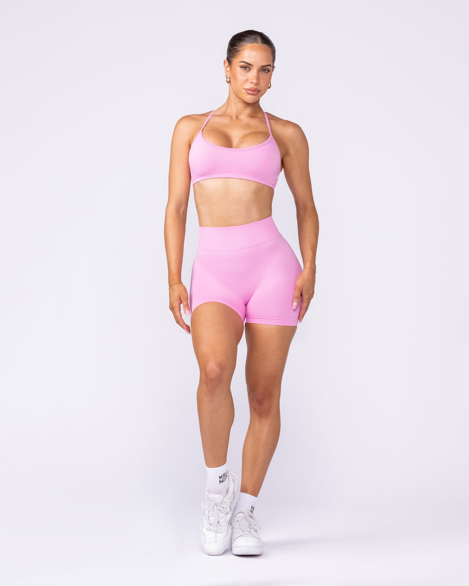 Sculpt Seamless Bralette - Pink Frosting-Bralettes-XS-072506PNKFRST-XS-MNAPPRL44107-5-Muscle Nation
