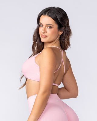 Sculpt Seamless Bralette Sweetpea - Muscle Nation women's bralette, view 2