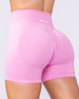 Sculpt Seamless Midway Shorts - Pink Frosting-Shorts-XS-072507PNKFRST-XS-MNAPPRL44155-2-Muscle Nation