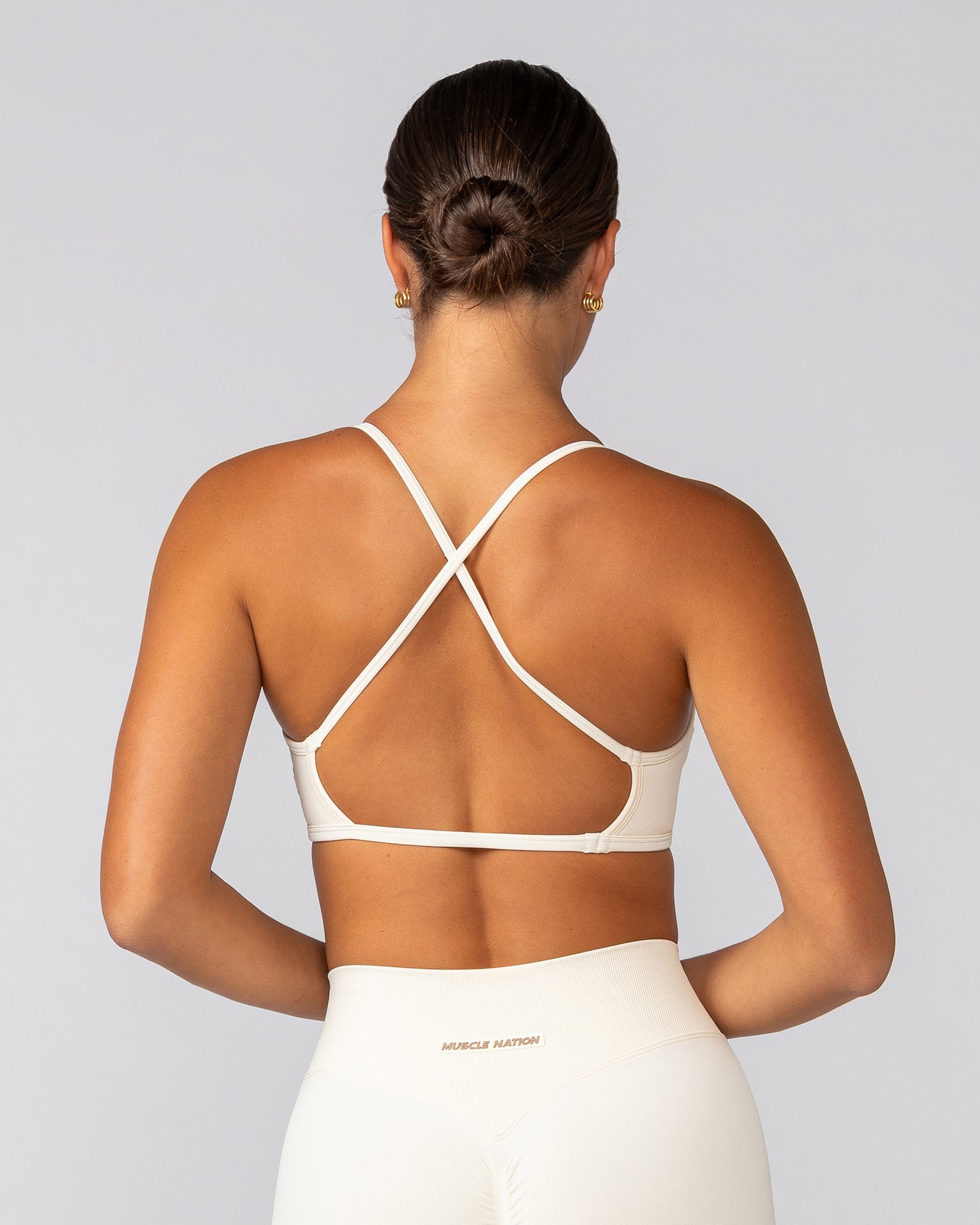 Sculpt Seamless Bralette - Travertine-Bralettes-XS-032540TRAV-XS-MNAPPRL41497-4-Muscle Nation