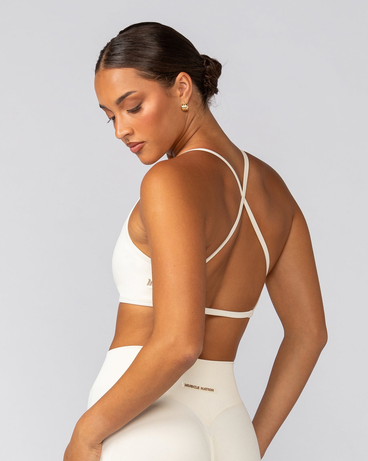 Sculpt Seamless Bralette - Travertine-Bralettes-XS-032540TRAV-XS-MNAPPRL41497-2-Muscle Nation