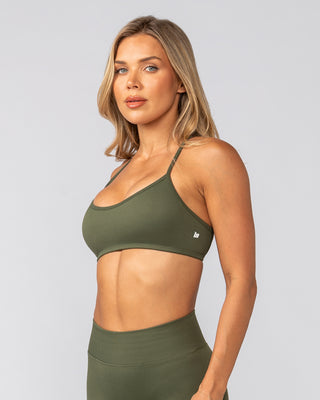 Sculpt Seamless Bralette - Dark Khaki-Bralettes-XS-032540DKHAKI-XS-MNAPPRL41491-2-Muscle Nation