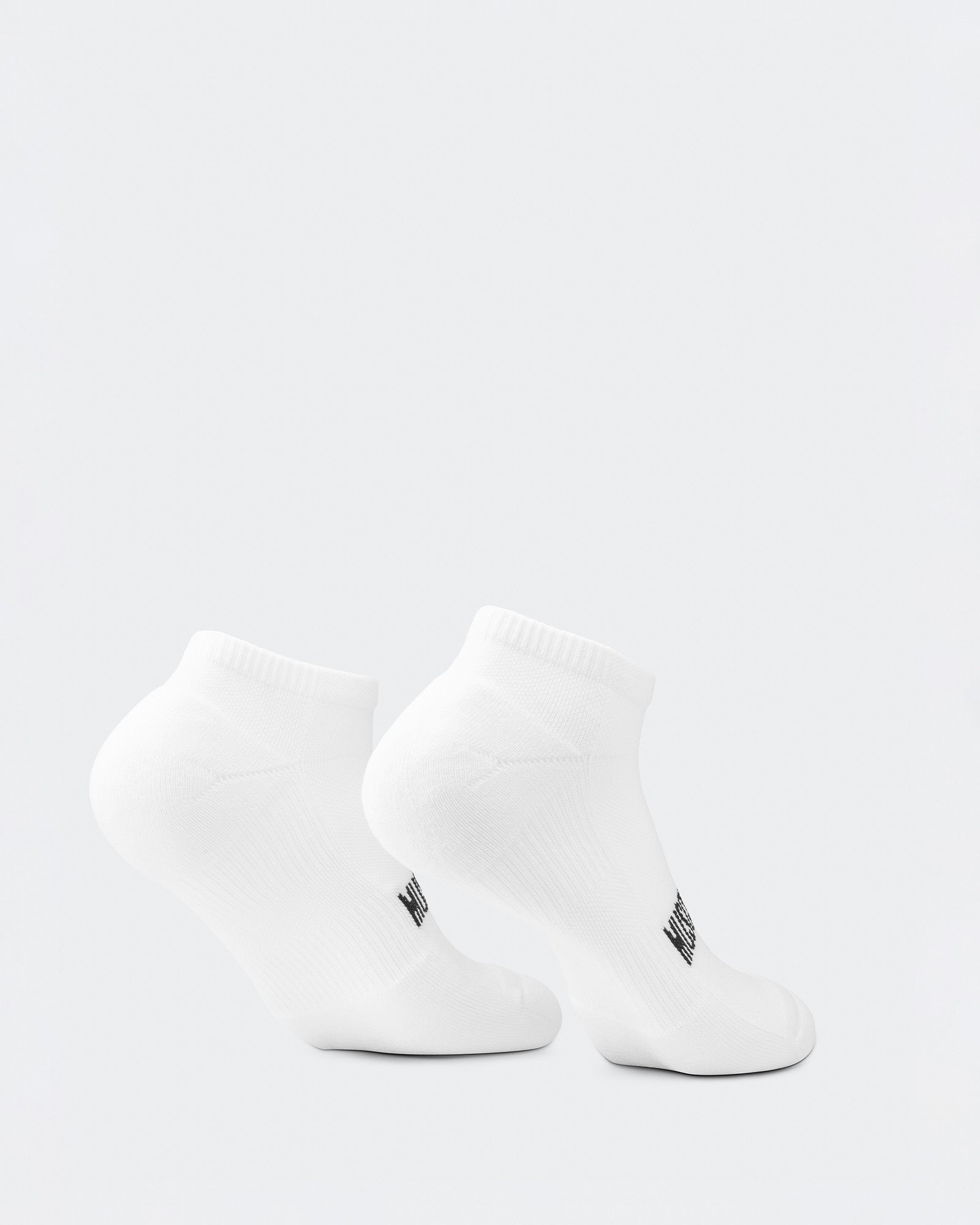 Mens Ankle Socks (2X Pack) - White-Socks-ACC1125237WHT-MNAPPRL47953-2-Muscle Nation