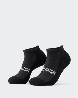 Mens Ankle Socks (2X Pack) - Black-Socks-ACC1125237BLK-MNAPPRL47954-2-Muscle Nation