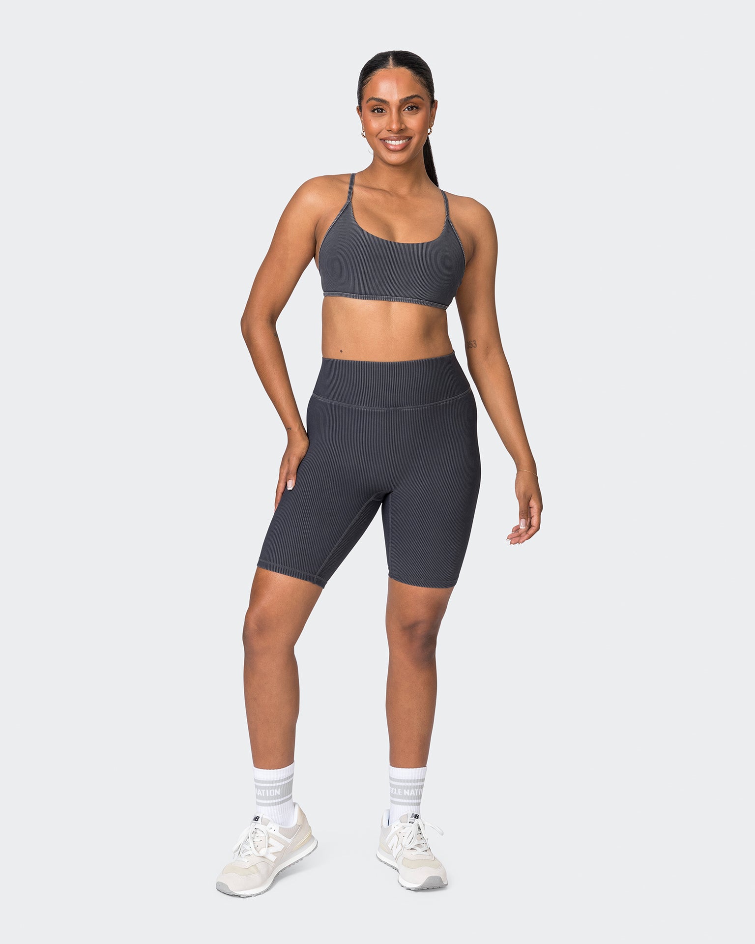 Essence Vintage Rib Bralette - Washed Black-Bralettes-XS-072323WSHBLK-XS-MNAPPRL25877-7-Muscle Nation