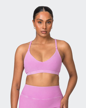 Levitate Vintage Rib Bralette - Washed Dahlia-Bralettes-XS-072325WSHDHL-XS-MNAPPRL25965-1-Muscle Nation
