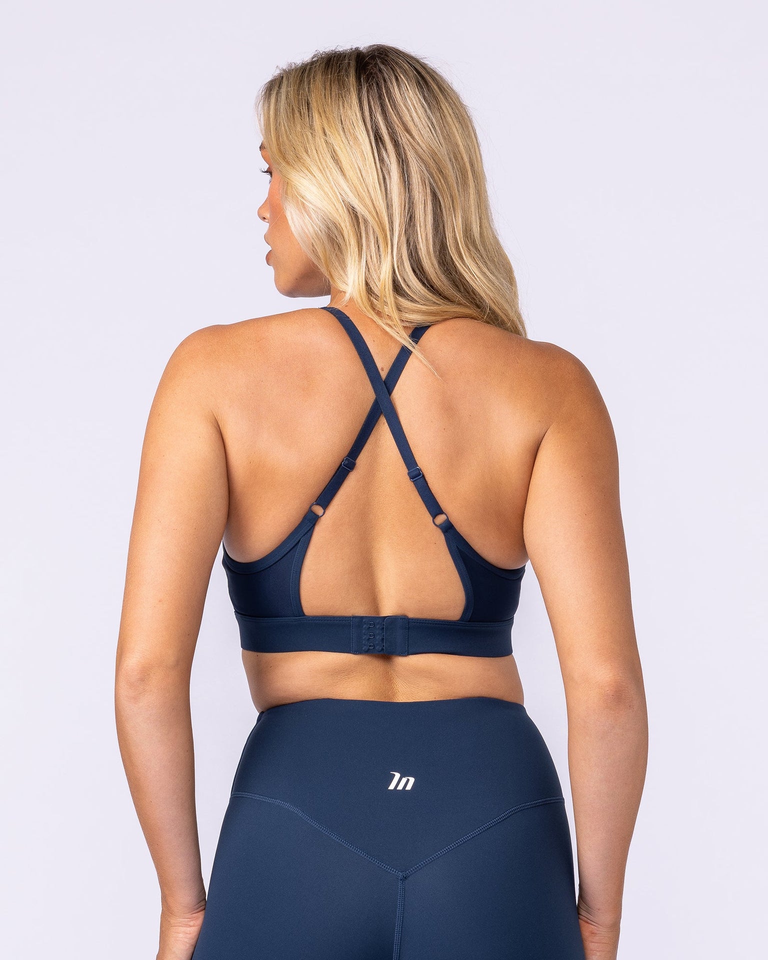 Stadium Bra - Navy-Sports Bras-XS-1125108NAVY-XS-MNAPPRL46585-4-Muscle Nation