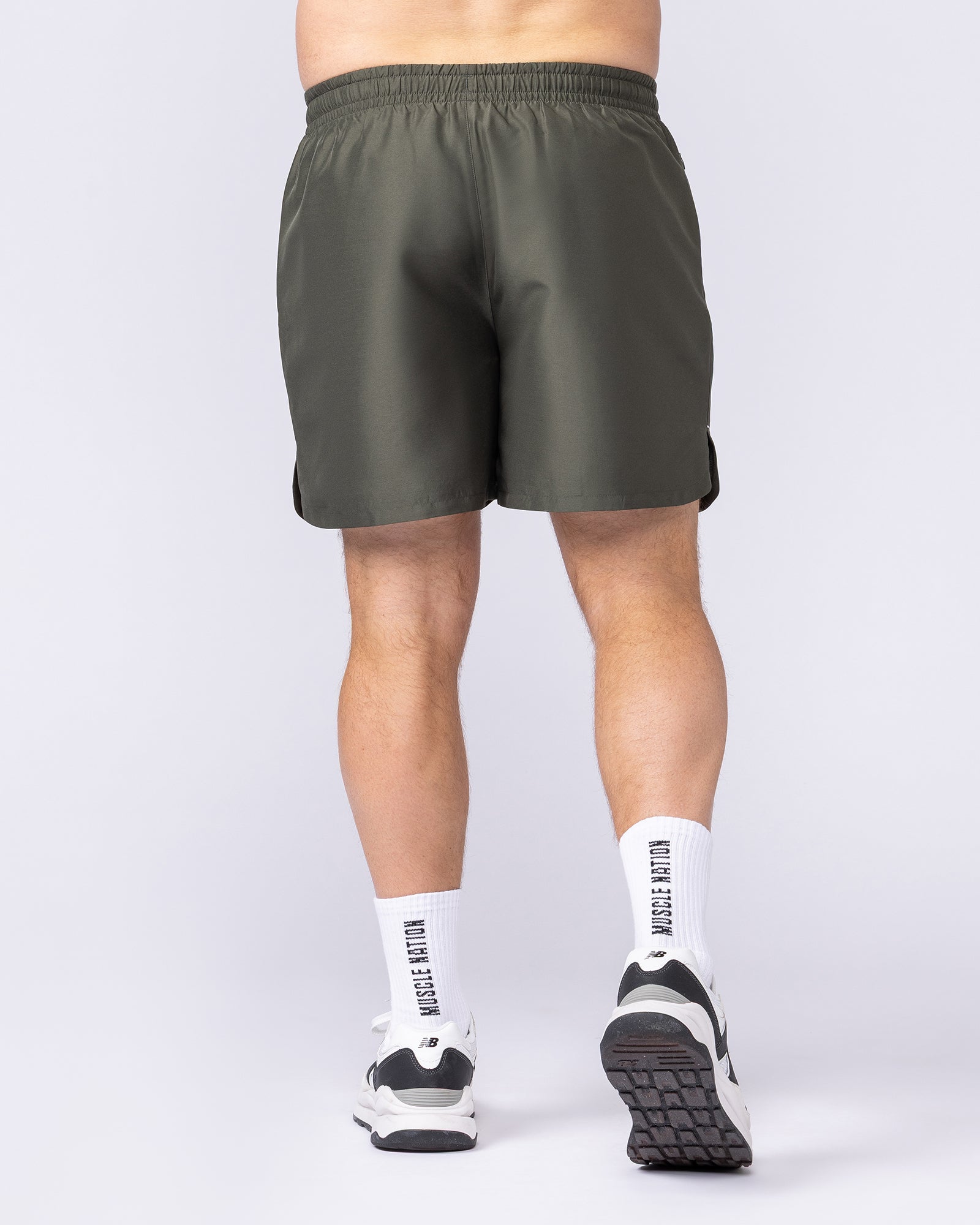 Standard Shorts - Dark Khaki-Shorts-S-1125150DKHAKI-S-MNAPPRL47758-5-Muscle Nation