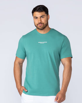 Staple Condition Tee in Alpine - Muscle Nation men's gym tee