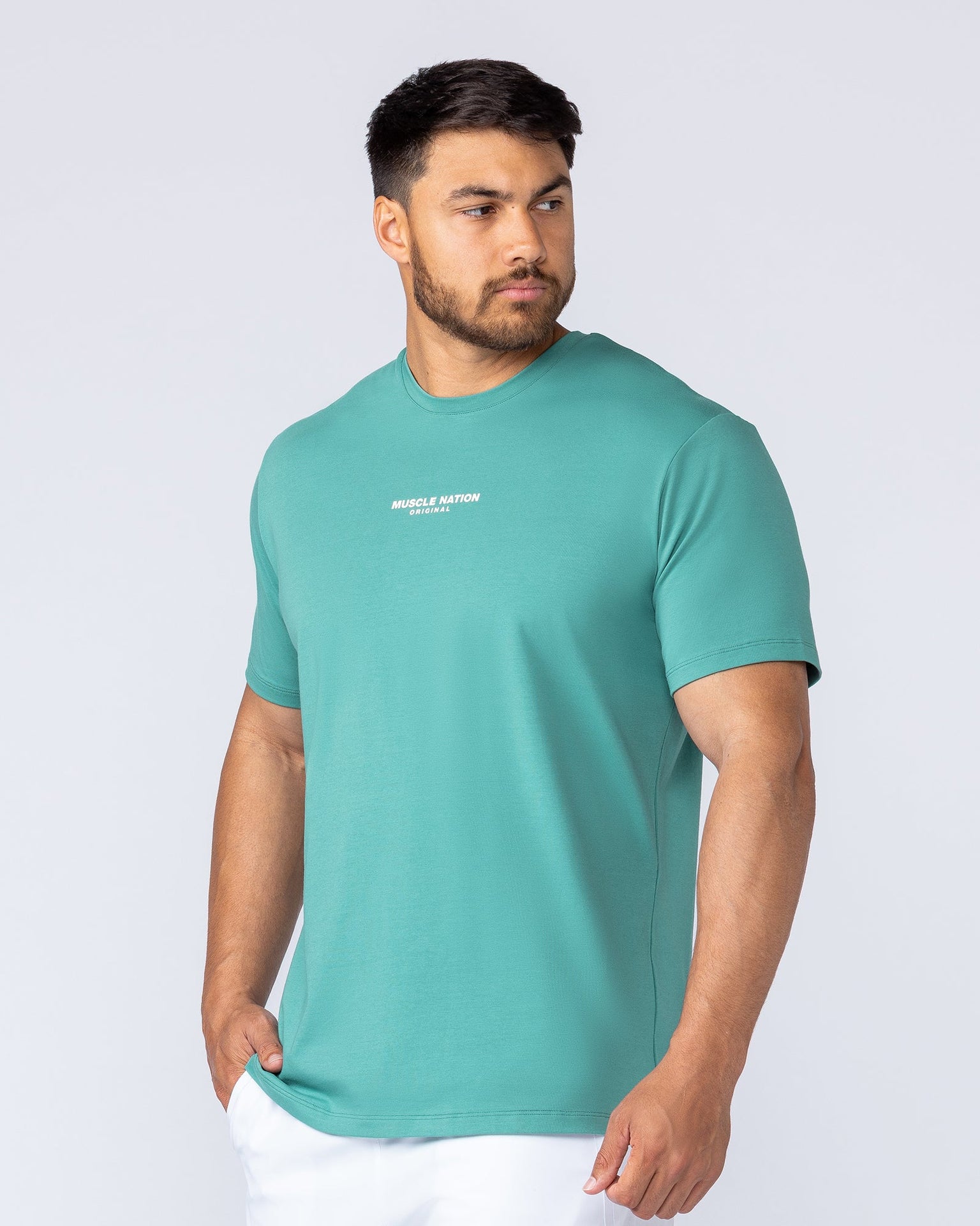 Staple Condition Tee - Alpine-T-Shirts-S-112561APN-S-MNAPPRL48798-3-Muscle Nation