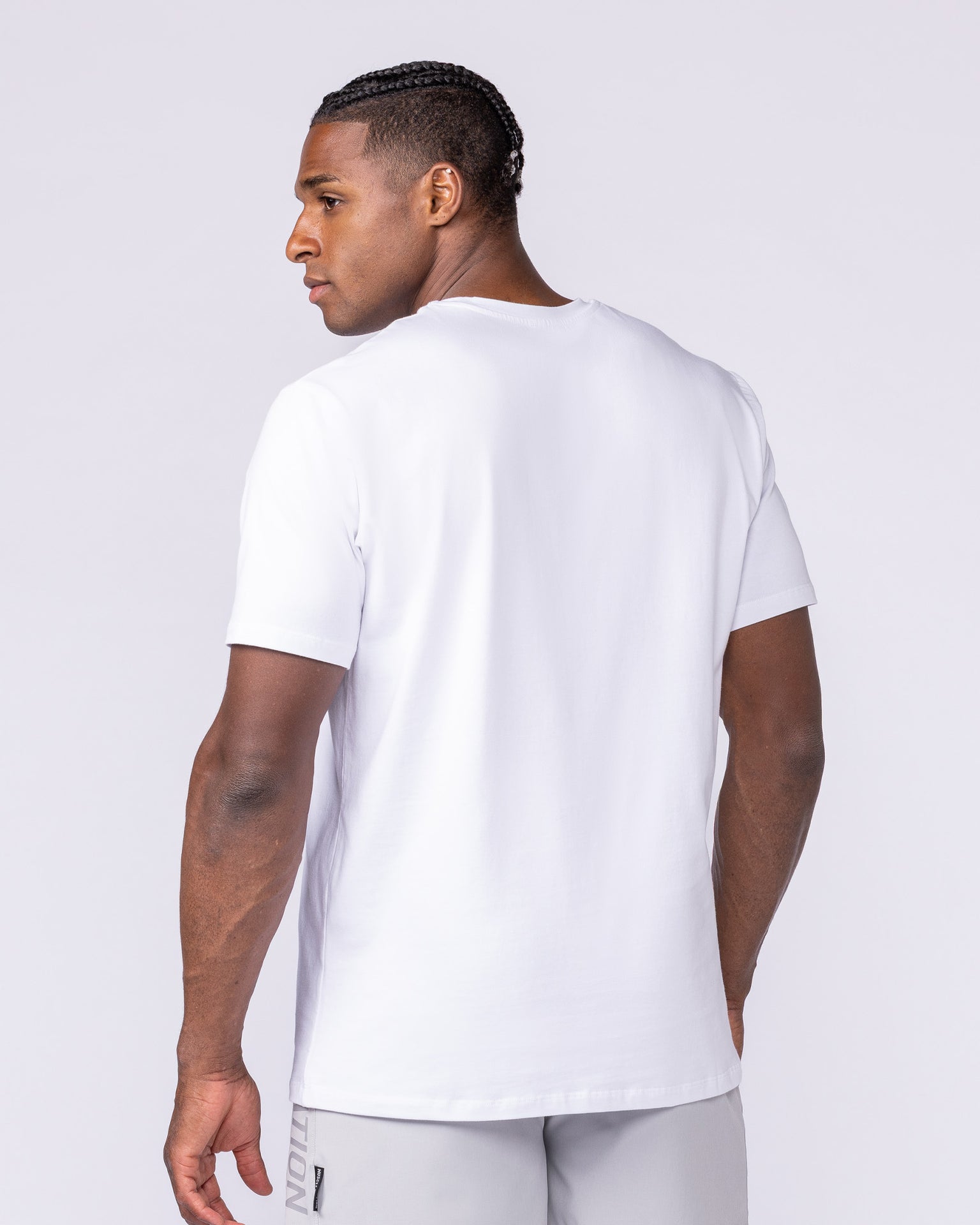 Staple Condition Tee - White-T-Shirts-S-112561WHT-S-MNAPPRL44651-2-Muscle Nation