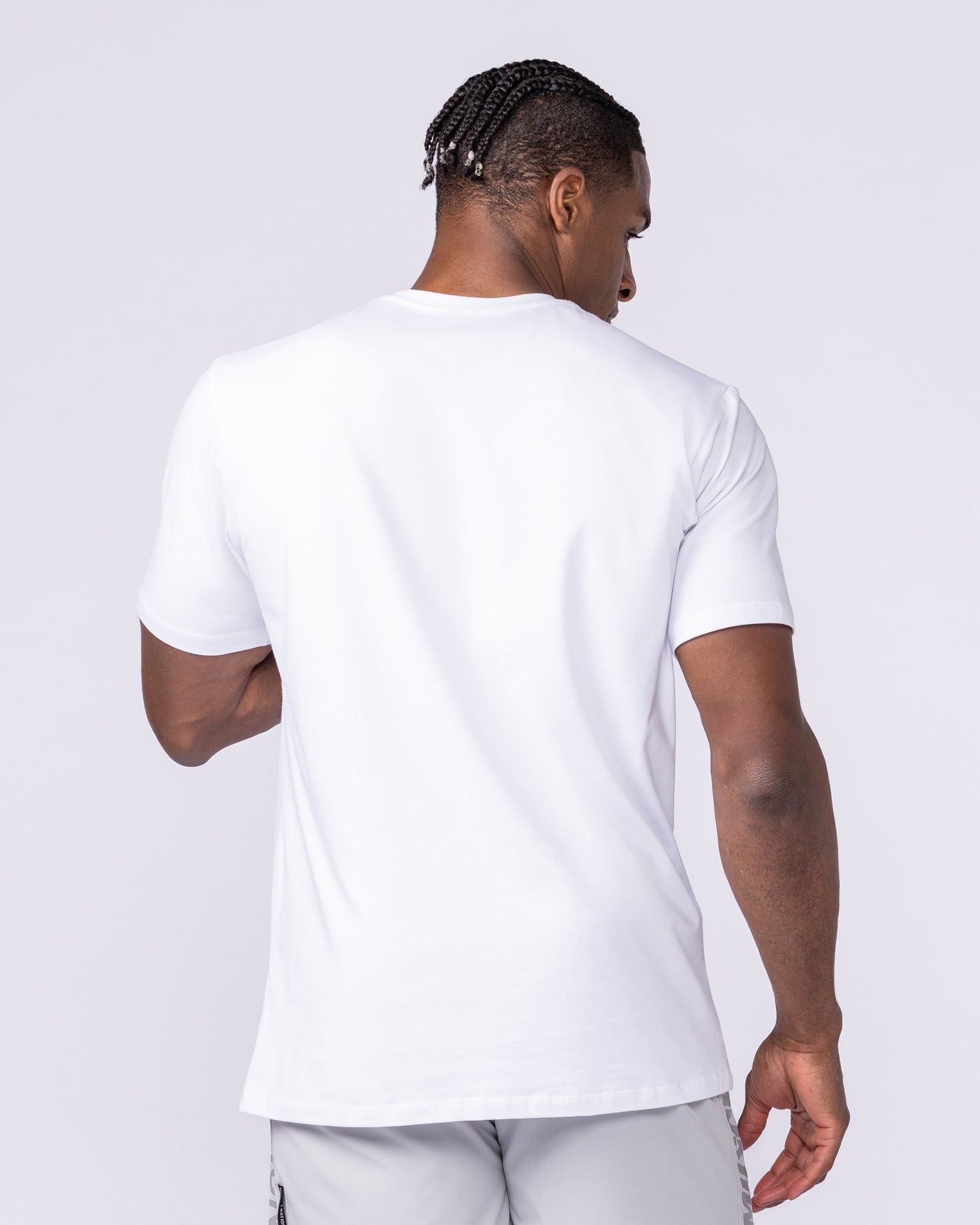 Staple Condition Tee - White-T-Shirts-S-112561WHT-S-MNAPPRL44651-5-Muscle Nation