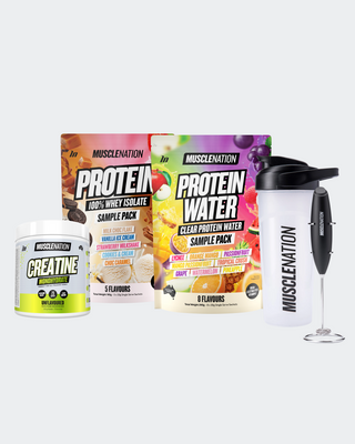 The Essentials Starter Pack-Bundle-Clear / Black-1-Muscle Nation