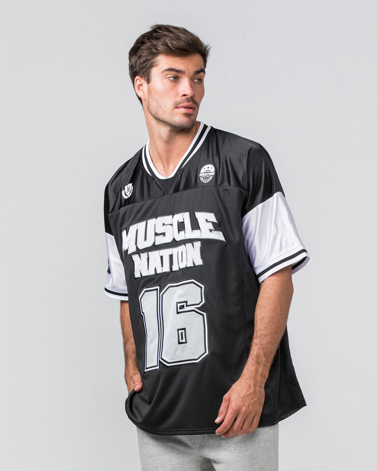 Oversized Jersey - Black-Tops-XS-022423MULTI-XS-MNAPPRL30676-3-Muscle Nation