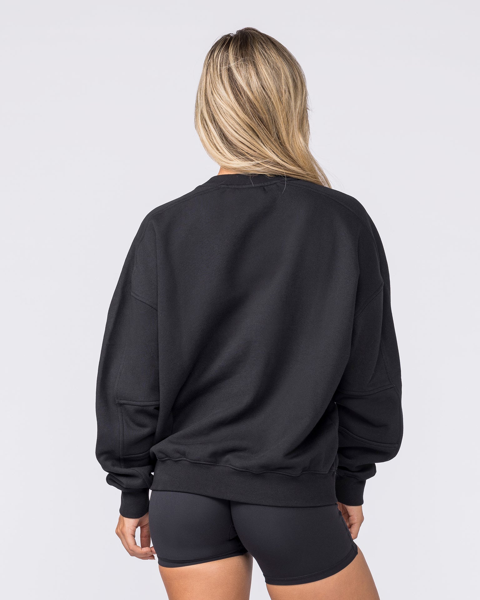 Studio Boxy Pullover - Black-Jumpers & Hoodies-XXS-032620BLK-XXS-MNAPPRL49260-5-Muscle Nation
