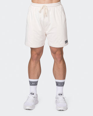 Lay Up 5" Shorts - Travertine-Shorts-S-052331TRAV-S-MNAPPRL25135-2-Muscle Nation